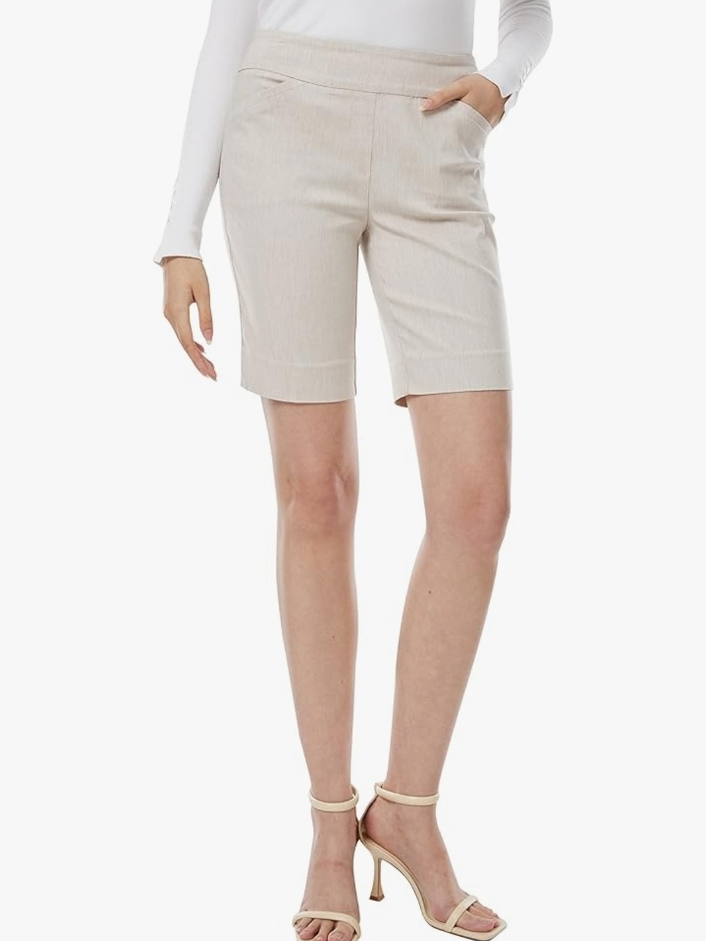 Women's Bermuda Shorts Khaki